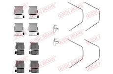 Sada prislusenstvi, oblozeni kotoucove brzdy QUICK BRAKE 109-1093