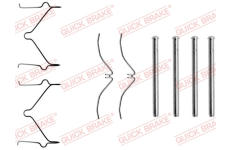 Sada príslużenstva oblożenia kotúčovej brzdy QUICK BRAKE 109-1124