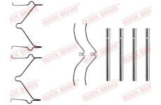 Sada príslużenstva oblożenia kotúčovej brzdy QUICK BRAKE 109-1126