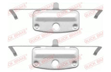 Sada prislusenstvi, oblozeni kotoucove brzdy QUICK BRAKE 109-1644