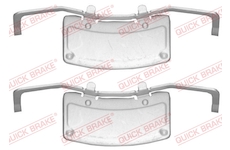 Sada prislusenstvi, oblozeni kotoucove brzdy QUICK BRAKE 109-1706