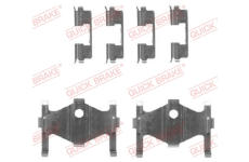 Sada prislusenstvi, oblozeni kotoucove brzdy QUICK BRAKE 109-1710