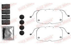 Sada prislusenstvi, oblozeni kotoucove brzdy QUICK BRAKE 109-1792