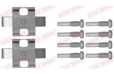 Sada prislusenstvi, oblozeni kotoucove brzdy QUICK BRAKE 109-1802