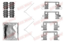 Sada prislusenstvi, oblozeni kotoucove brzdy QUICK BRAKE 109-1811