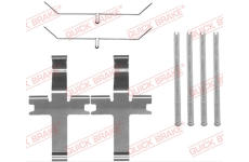 Sada prislusenstvi, oblozeni kotoucove brzdy QUICK BRAKE 109-1819