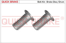 Sada żroubů, brzdový kotouč QUICK BRAKE 11672K