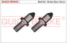 sada skrutiek, brzdový kotúč QUICK BRAKE 11678K