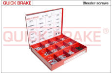 Sortiment odvzdużňovacích skrutiek QUICK BRAKE 171-0002
