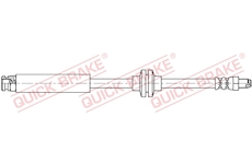 Brzdová hadice QUICK BRAKE 32.813