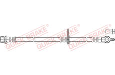 Brzdová hadice QUICK BRAKE 50.859X