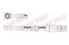 Brzdová hadice QUICK BRAKE 50.976