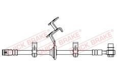 Brzdová hadice QUICK BRAKE 58.834X