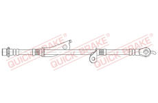 Brzdová hadice QUICK BRAKE 58.879