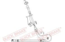 Brzdová hadice QUICK BRAKE 58.887X