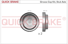 Kryt, lozisko kola QUICK BRAKE 9824K