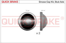 Kryt, lozisko kola QUICK BRAKE 9829K