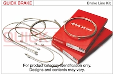 sada brzdových trubiček QUICK BRAKE CN-FI607