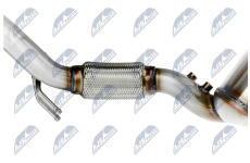 Filter sadzí/pevných častíc výfukového systému NTY DPF-AU-002