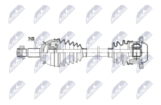 Hnací hriadeľ NTY NPW-FT-108