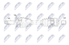 Hnací hriadeľ NTY NPW-HY-660