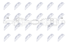 Hnací hriadeľ NTY NPW-MS-098