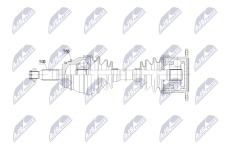 Hnací hriadeľ NTY NPW-MS-114