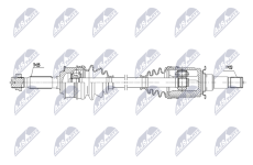 Hnací hriadeľ NTY NPW-MS-124