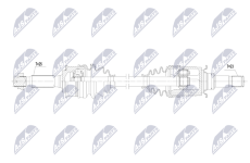 Hnací hriadeľ NTY NPW-MS-125