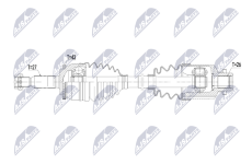 Hnací hriadeľ NTY NPW-MS-127