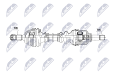 Hnací hriadeľ NTY NPW-PE-128