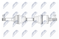 Hnací hriadeľ NTY NPW-PL-129