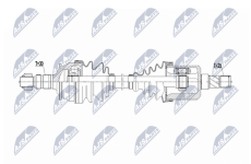Hnací hriadeľ NTY NPW-PL-149