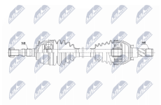 Hnací hriadeľ NTY NPW-PL-154
