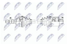 Hnací hriadeľ NTY NPW-PL-160