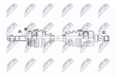 Hnací hriadeľ NTY NPW-PL-162