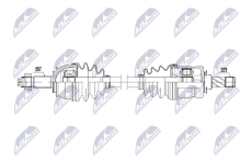Hnací hriadeľ NTY NPW-PL-181
