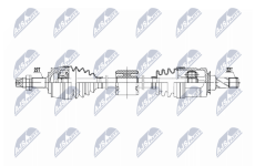 Hnací hriadeľ NTY NPW-PL-183