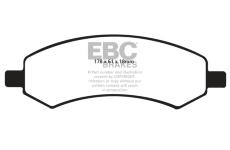 Sada brzdových destiček, kotoučová brzda EBC Brakes DP61738