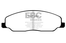 Sada brzdových destiček, kotoučová brzda EBC Brakes DP41740R