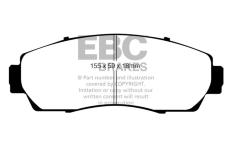 Sada brzdových destiček, kotoučová brzda EBC Brakes DP41743R