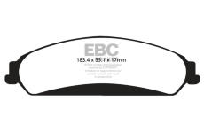 Sada brzdových destiček, kotoučová brzda EBC Brakes DP42139R