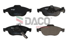 Sada brzdových destiček, kotoučová brzda DACO Germany 320108