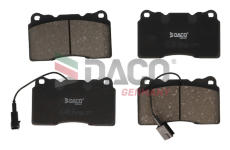 Sada brzdových destiček, kotoučová brzda DACO Germany 320110