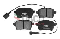 Sada brzdových destiček, kotoučová brzda DACO Germany 320114