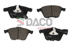 Sada brzdových destiček, kotoučová brzda DACO Germany 320202