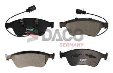 Sada brzdových destiček, kotoučová brzda DACO Germany 320203