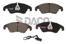 Sada brzdových destiček, kotoučová brzda DACO Germany 320211