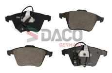 Sada brzdových destiček, kotoučová brzda DACO Germany 320221