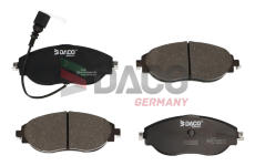 Sada brzdových destiček, kotoučová brzda DACO Germany 320223